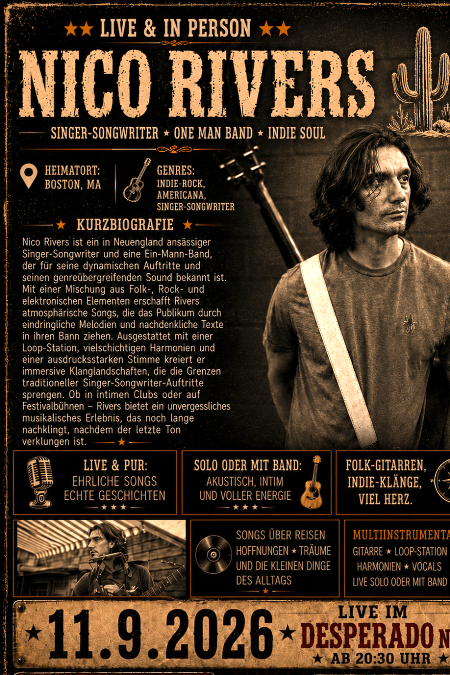 Live-Musik im Desperado No. 7